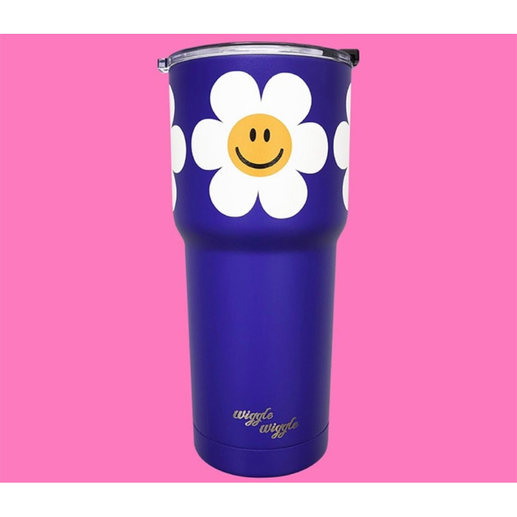 ของแท้ 100% แก้วเก็บความเย็นรุ่น Big Size Tumbler ลาย Smile We Love จากแบรนด์ Wiggle Wiggle 700 มล.