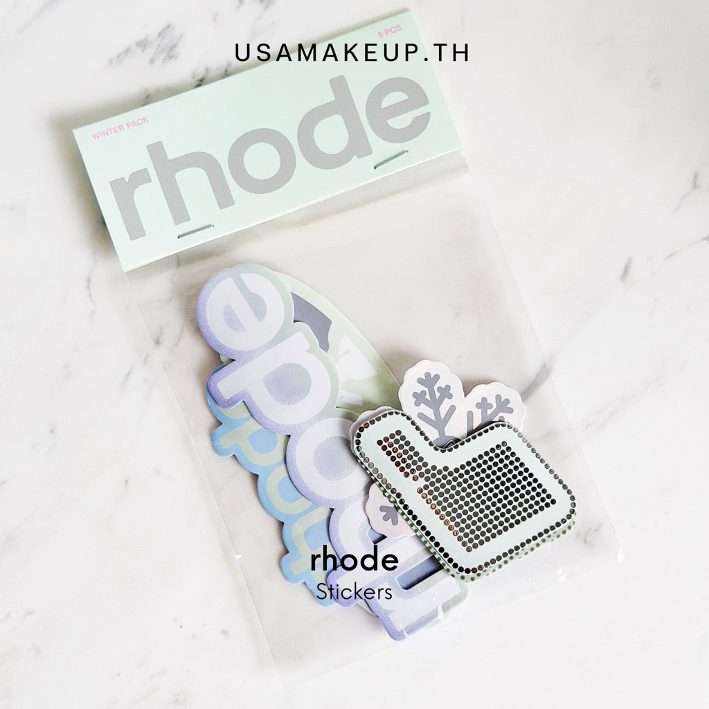 rhode limited edition stickers สติ๊กเกอร์ พร้อมส่ง & แท้