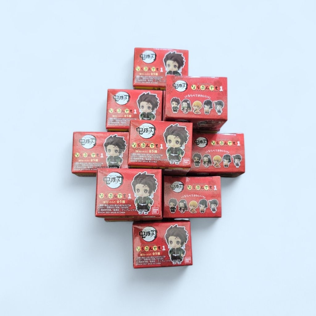 Clearance!! กล่องจุ่ม กาชาปอง ดาบพิฆาตอสูร Narabundesu1 ของแท้จากญี่ปุ่น มาจุ่มกัน