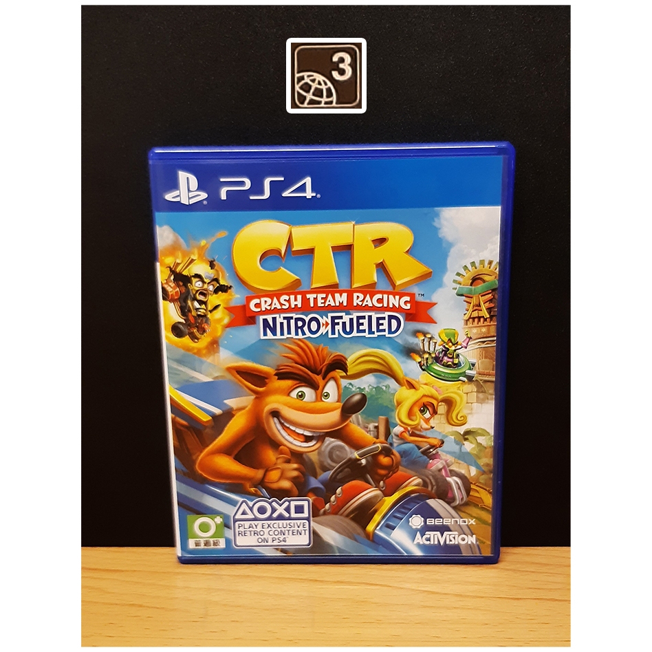 PS4 Games : CTR Crash Team Racing Nitro Fueled มือ2
