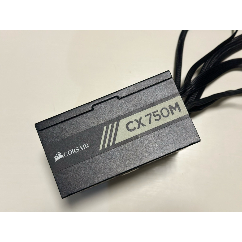 POWER SUPPLY (อุปกรณ์จ่ายไฟ) CORSAIR CX750M - 750W 80 PLUS BRONZE อ่านรายละเอียดก่อนสั่งซื้อ (มีของพ