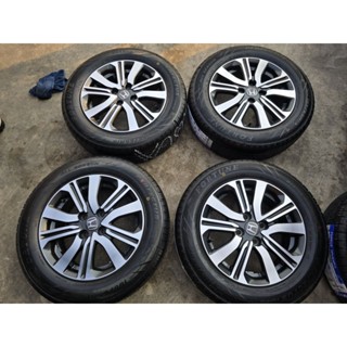 ล้อแม็ก Honda แท้ขอบ 15 พร้อมยางใหม่ราคาต่อ1 ล้อ ใส่ Honda J…