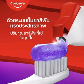 Colgate Total Plaque Release Toothpaste Purple . คอลเกต ยาสีฟันม่วง คอลเกต โททอล พลัด รีลีส คอลเกตม่วง