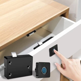 Smart Drawer Lock K16 ล็อคเก๊ะอัจฉริยะ กุญแจลายนิ้วมือ ล็อคลิ้นชัก ล็อคตู้ ไม่ต้องเจาะรู ประกัน 3 ปี