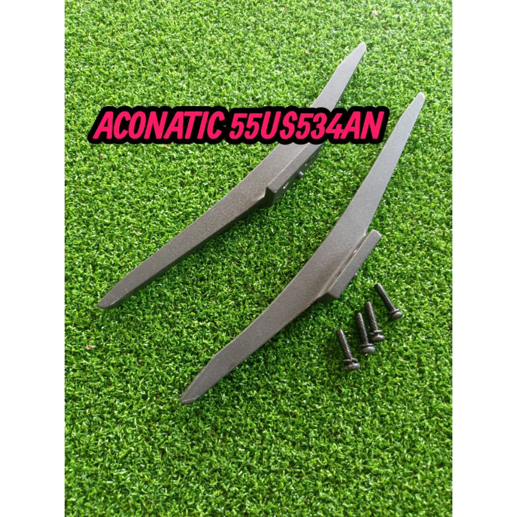 ขาทีวี aconatic 55นิ้วรุ่น55US534ANแท้ถอดคู่มีน็อตให้