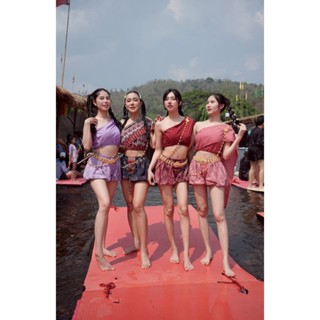 เซ็ตสไบสำเร็จรูปพร้อมใส่สำหรับสงกรานต์ มี2ลายให้เลือก