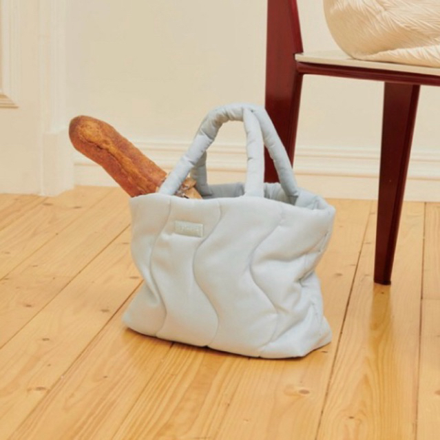 JELLYPLEASE jelly nuam bag สีฟ้า icy blue