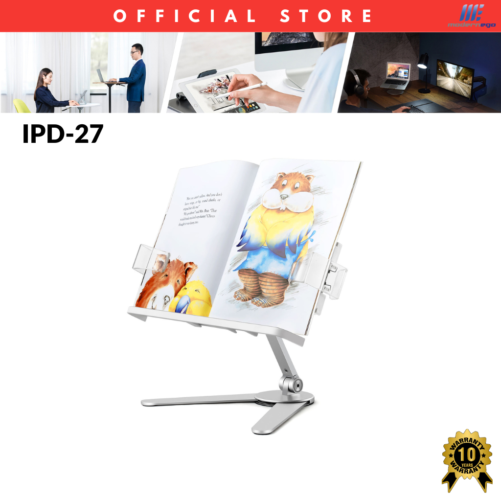 ModernEgo ที่ตั้งวางหนังสือ Height Adjustable Book Stand IPD-27