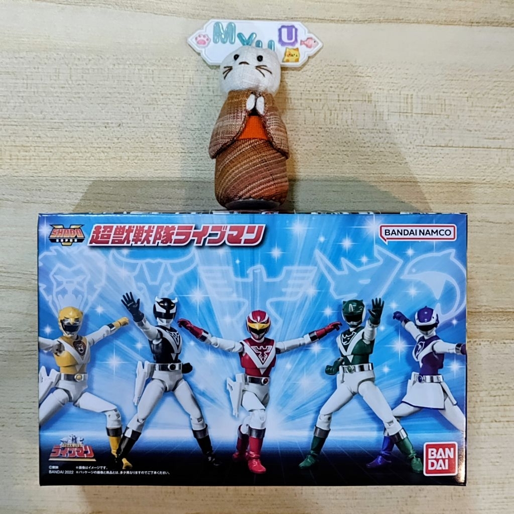🙀 NEW Liveman Sentai Shodo Super Sentai Bandai ขบวนการ​ Sentai
