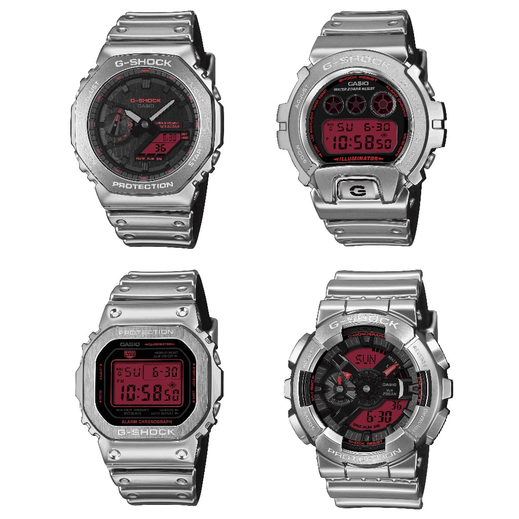 CASIO G-SHOCK ของแท้ รุ่น GM-2100YRA-8A , GM-6900YRA-8 , GM-5600YRA-8 , GM-110YRA-8A