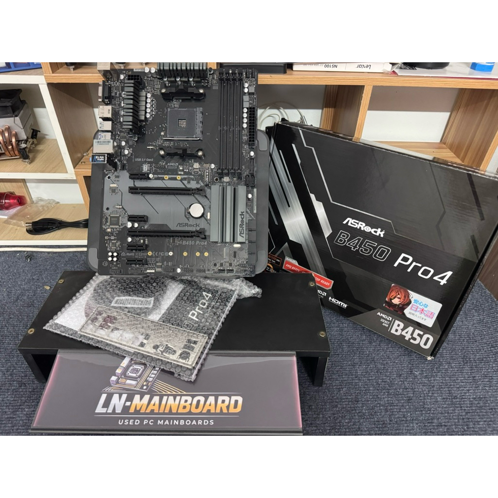 [Mainboard มือสอง] Asrock B450 Pro 4 AM4