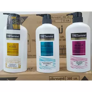 เทรซาเม่ ครีมนวดผม ขวดเดียว 380มล มีให้เลือก 3สูตร Tresemme Conditioner 380Ml(1pcs)