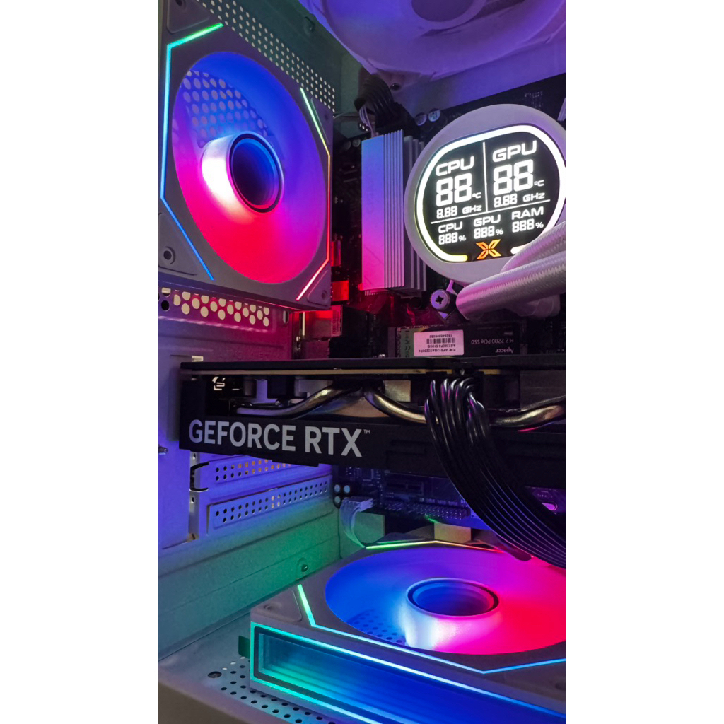 คอมเล่นเกมส์ I5 14400F+ RTX5060สำหรับเล่นเกมส์,ทำงาน,ตัดต่อ,ประกันยาวๆ
