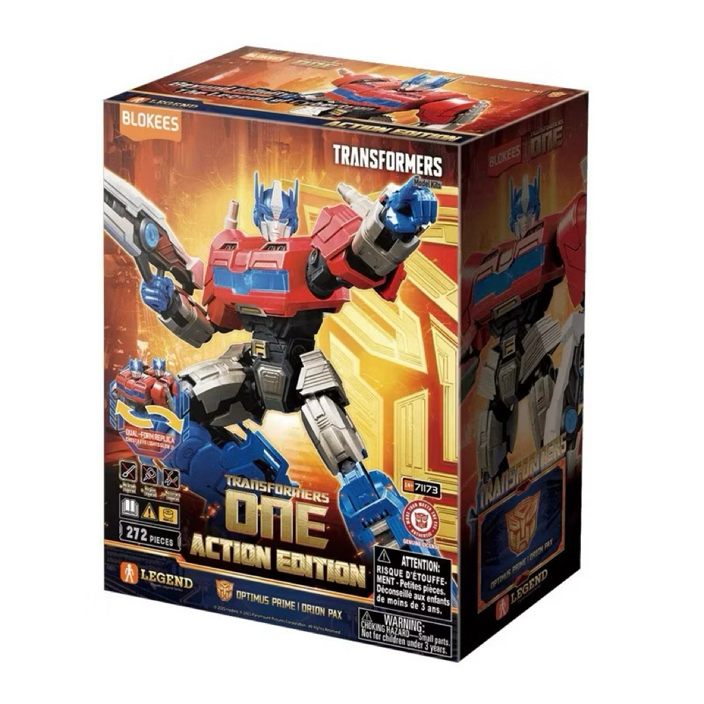 Blokees - Transformers 71173 - Action Edition 04 - Transformer ONE - Optimus Prime Model Kits