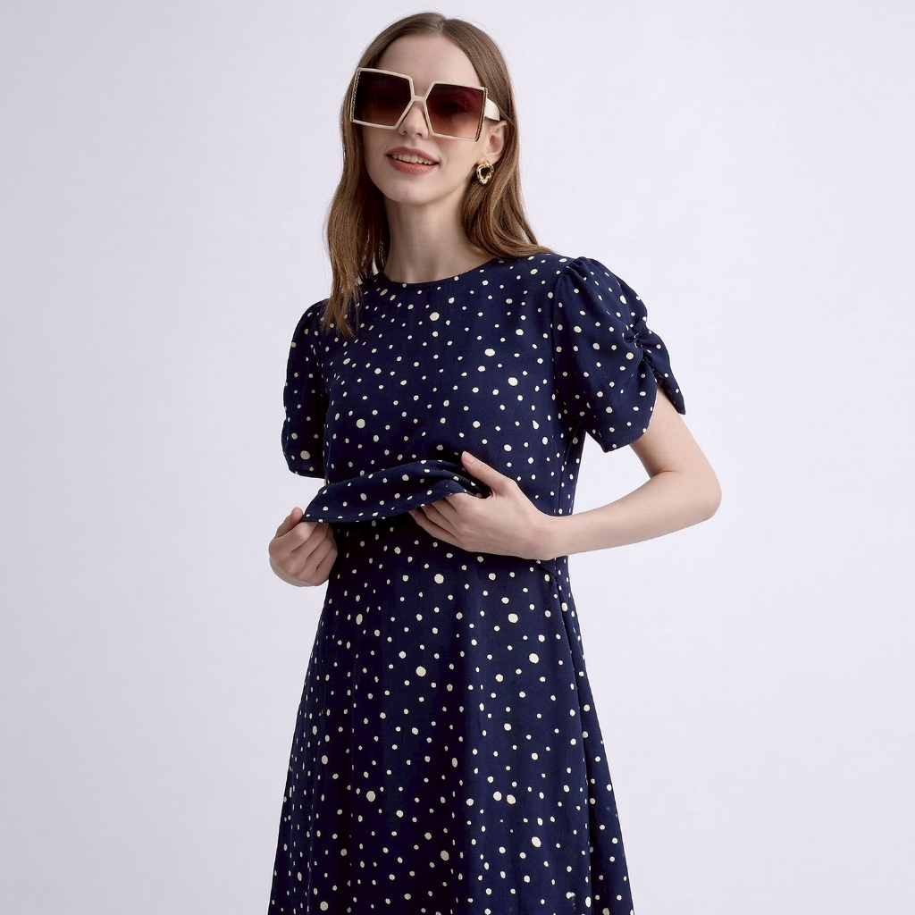 Nitan (นิทาน) เดรสให้นม ชุดคลุมท้อง รุ่น Marguerite Maternity and Nursing Dress