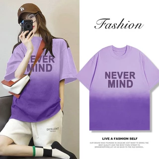 เสื้อยืดสวยแฟชั่นผู้หญิงกําลังฮิตใหม่ล่าสุด oversize สื้อผ้าสาวอวบคนอ้วนไซส์ใหญ่ เสื้อโอเวอร์ไซส์วินเทจ ลายมัดย้อมหลากสี