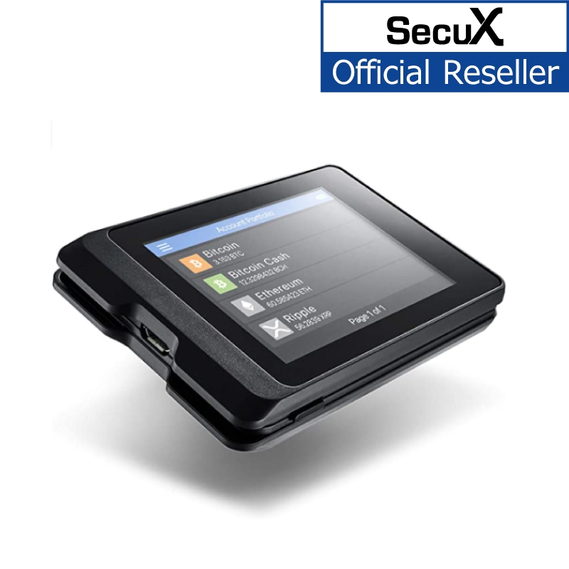 กระเป๋าเงินดิจิตอล SecuX Crypto Hardware Wallet W10