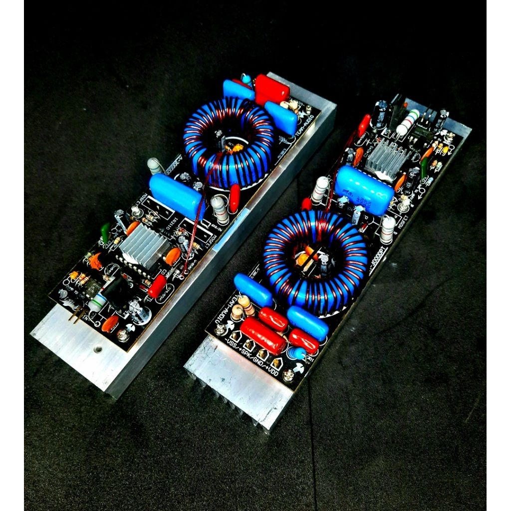มาใหม่..!!บอร์ด Class D 3000W, PA-3000D 1U ราคารากหญ้า(ราคา1คู่)
