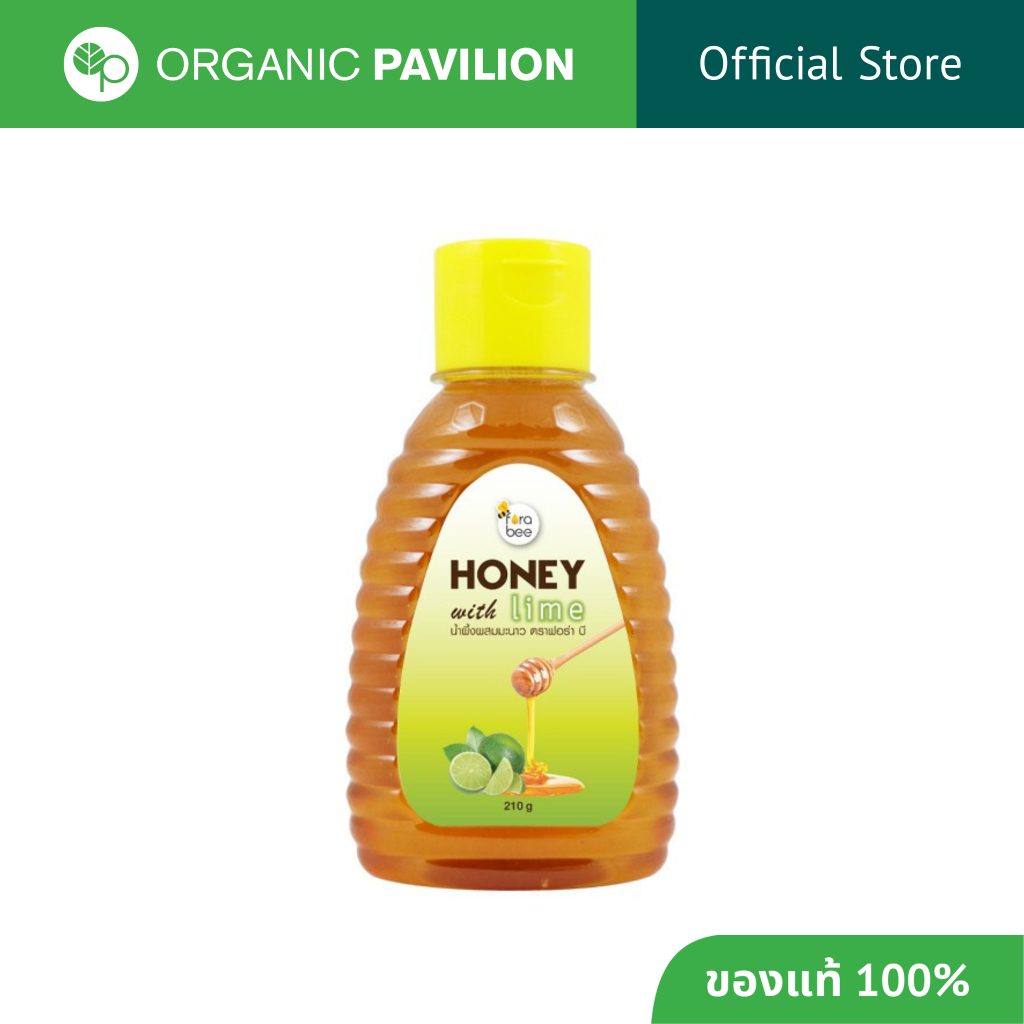 Fora Bee น้ำผึ้งผสมมะนาว Honey with Lime (210g) Organic Pavilion
