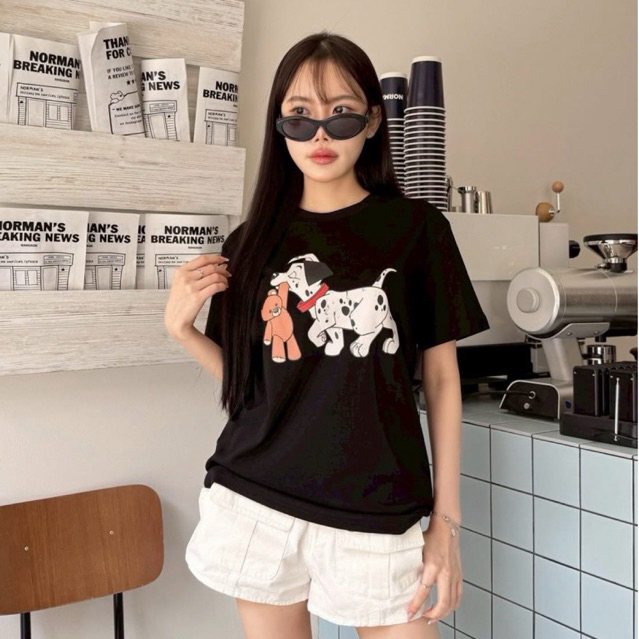 Alice♥︎ อ่านก่อนสั่ง‼️VALEN BASIC STORE รวมลายเสื้อยืด ลายน่ารักทุกตัว เนื้อผ้าดี ดีเทลงานสกรีนสีสวย