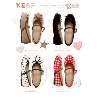 KEEP WHIMSY HOUSE รองเท้าแมรี่เจน (เลข1-9)