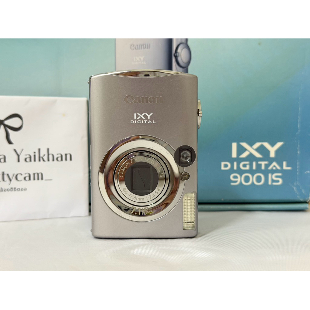 Canon ixy 900is งานกล่องสีเงิน 🤍📦