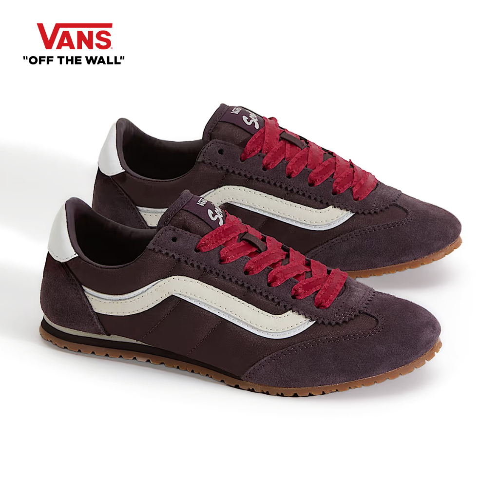 VANS حذاء Super Lowpro — بنفسجي/أحمر — صورة 2