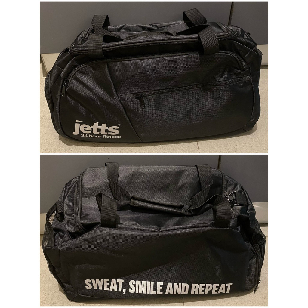 Brand new (Kept unused) Jetts Fitness duffle bag