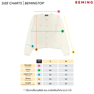 (พร้อมส่ง) Bemingtop703 - BMG Knit Cardigan Ver.20