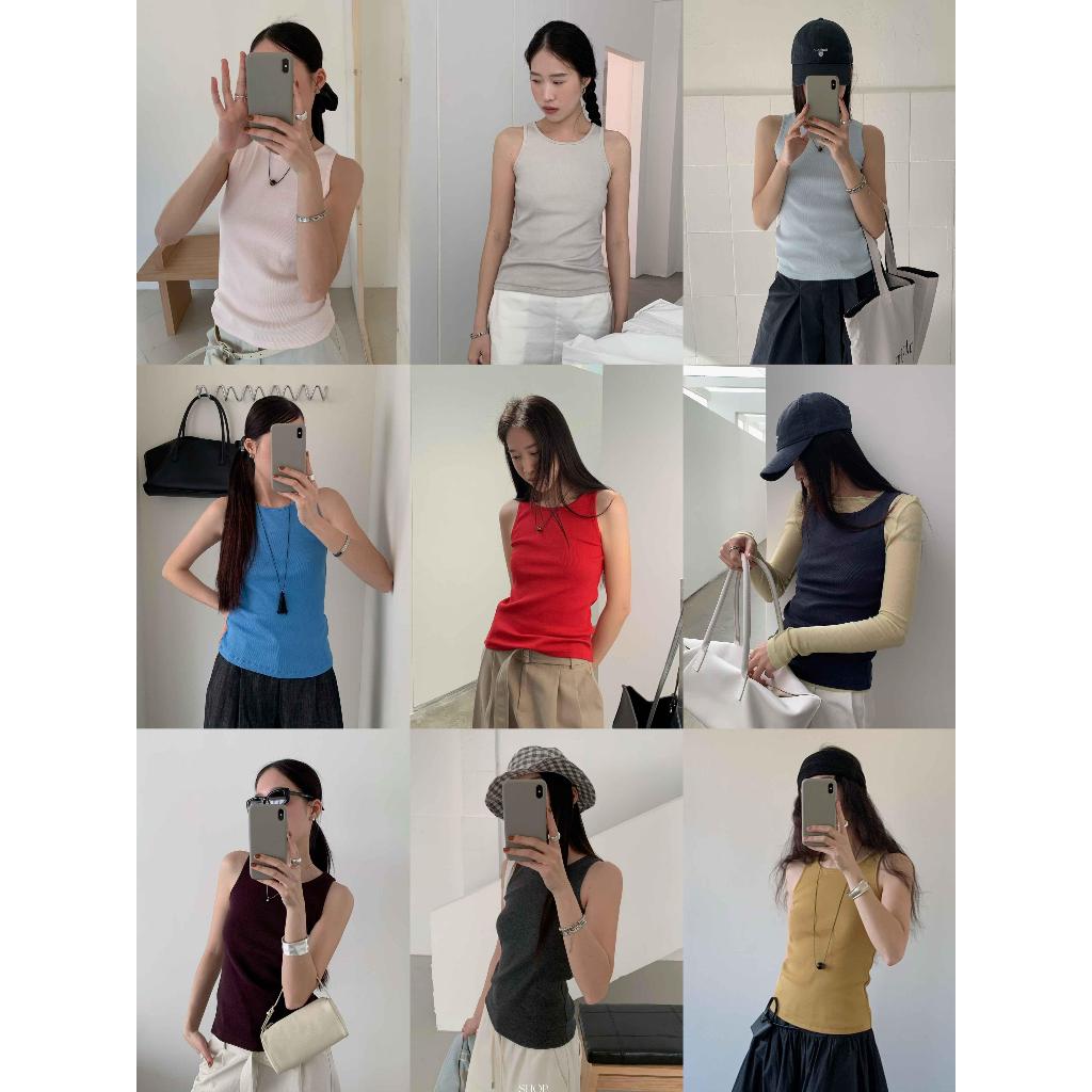 INBYIN - เสื้อกล้ามแขนกุด IBY BASIC TANK TOP - I3407