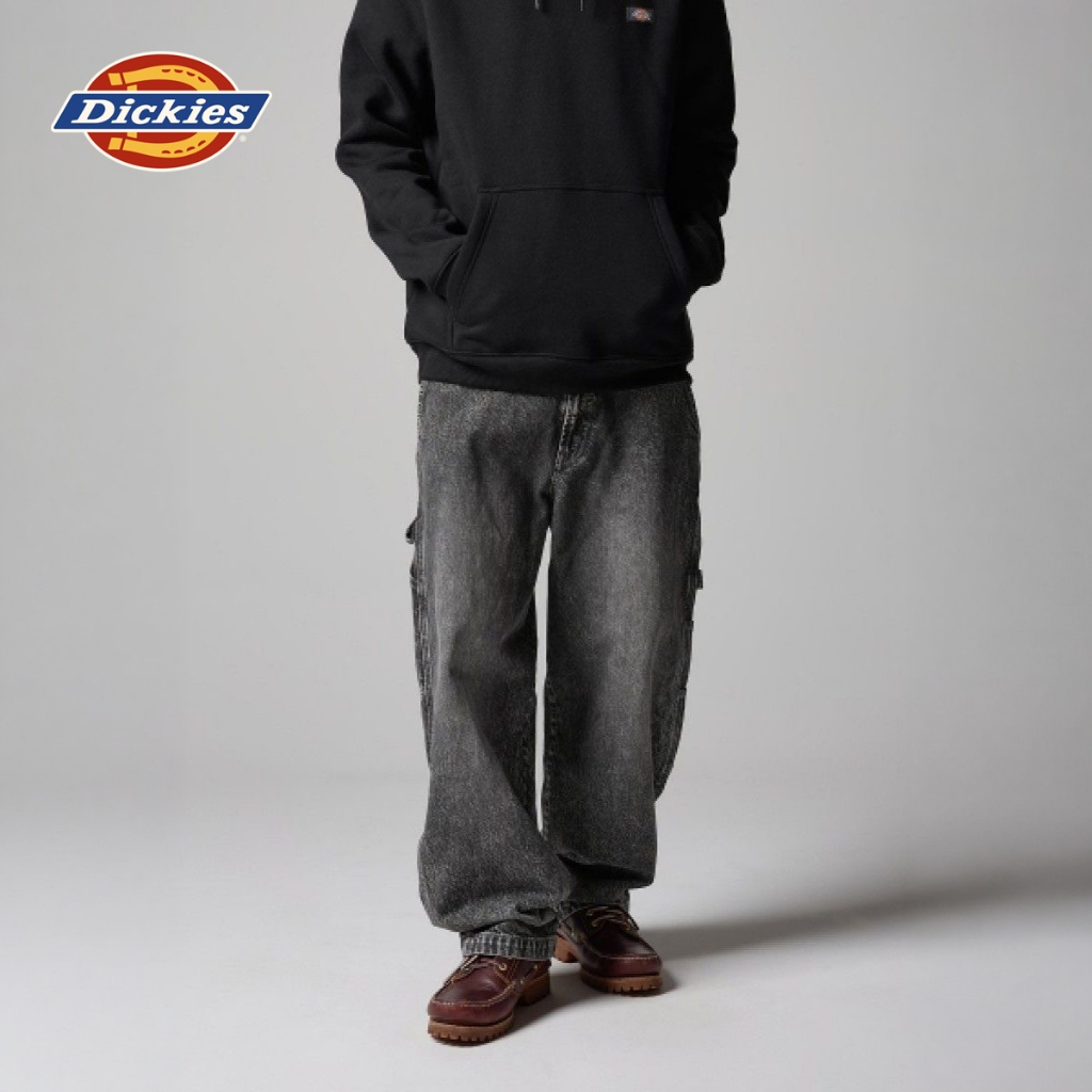 DICKIES MEN'S PANTS - LIGHT GREY DENIM กางเกงยีนส์ ขายาว ผู้ชาย