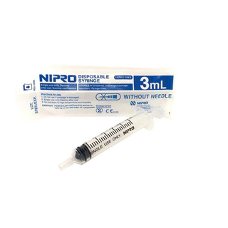 Nipro Disposable Syringe (1กล่อง) กระบอกฉีดยา นิโปร ไซริงค์ ขนาด 1 3 5 10 (100pcs) 20 (50pcs) 50 ml (30pcs) ไม่มีเข็ม*LS