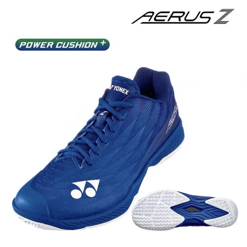 รองเท้าแบดมินตัน รองเท้ากีฬา YONEX รุ่น AERUS Z2 NAVY BLUE (หน้ากว้าง)