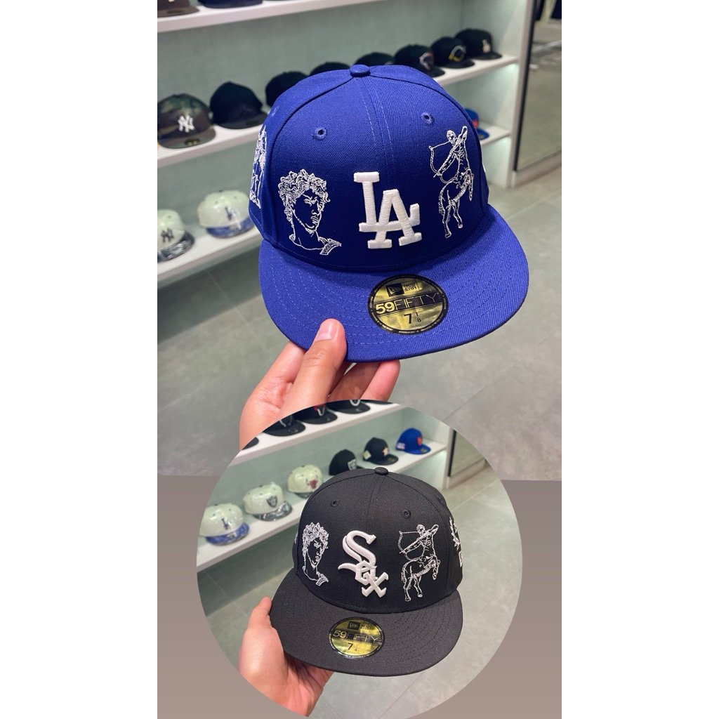 สินค้าพร้อมส่ง New Era หมวกรุ่น MLB MYTHICAL DARK ROYAL 59FIFTY CAP