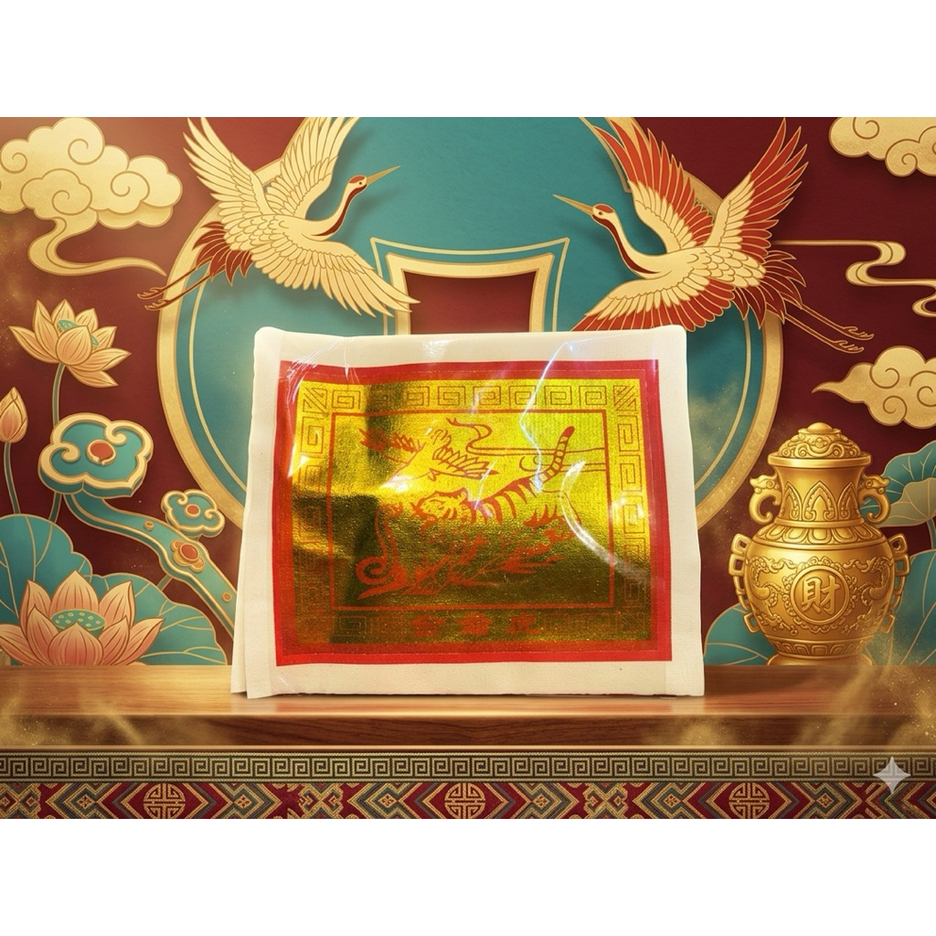 ฮอเอี๋ยกิ้ม กระดาษไหว้พระเสือ เทพเจ้าเสือ พระเสือ กระดาษไหว้เจ้า