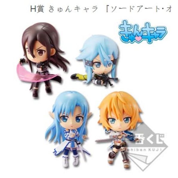 Sword Art Online II - Chibi Kyun-Chara - Ichiban Kuji (สุ่ม 1 กล่อง) มือ1 เเท้ (พร้อมส่ง)