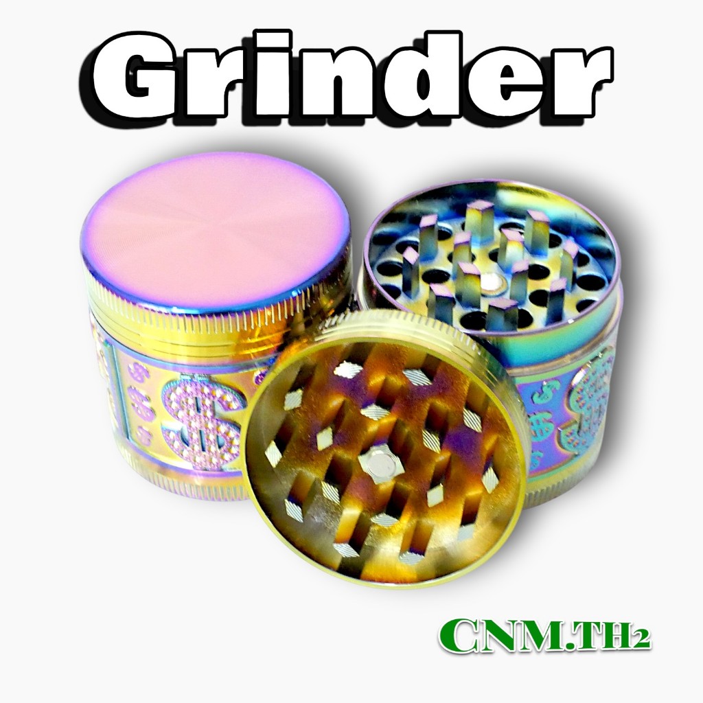 Grinder เครื่องบดลายกราฟิกสุดจี๊ด สี Metallic/Matte งานพิมพ์คุณภาพสูง สีไม่ลอก ดีไซน์กวนๆ สำหรับสายไลฟ์สไตล์