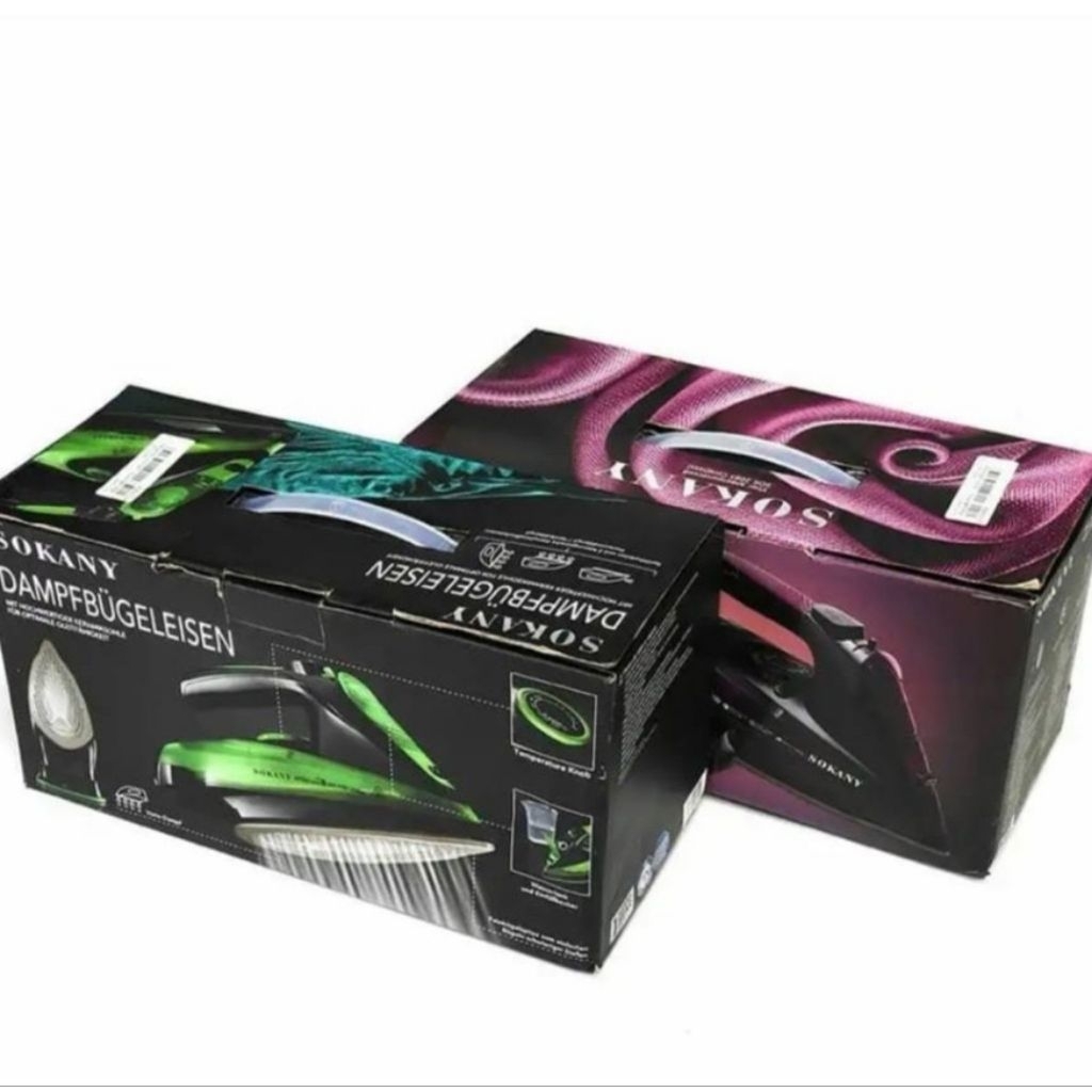 เตารีดไอน้ำ ไร้สาย Sokany 2085