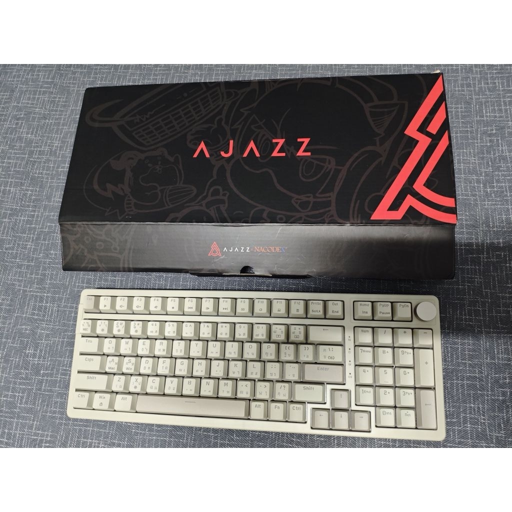 Mechanical keyboard Ajazz ak992 สี Retro