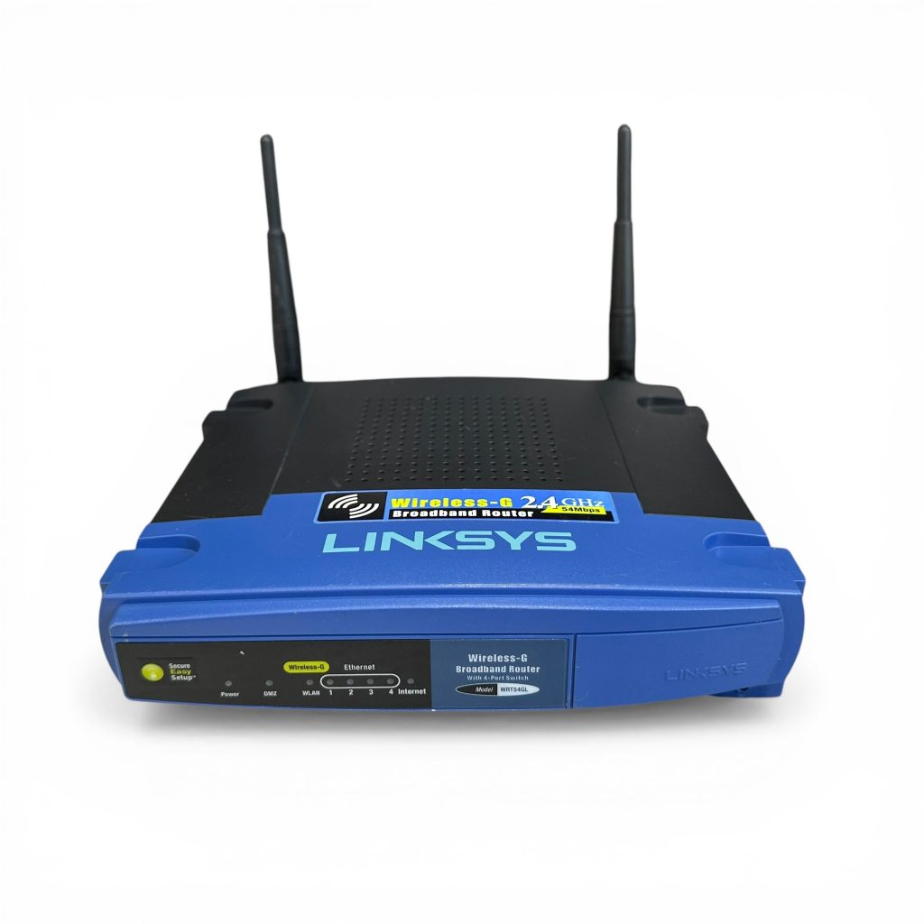 เร้าเตอร์ ROUTER LINKSYS WRT54GL WIRELESS G มือสอง