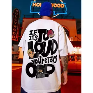(การจัดส่ง 24 ชั่วโมง)2026 เสื้อยืด เสื้อยืดชาย oversize T-shirt ผู้หญิง คอกลม สีดำ สีขาว วินเทจ ผ้าฝ้าย วัยผู้ใหญ่