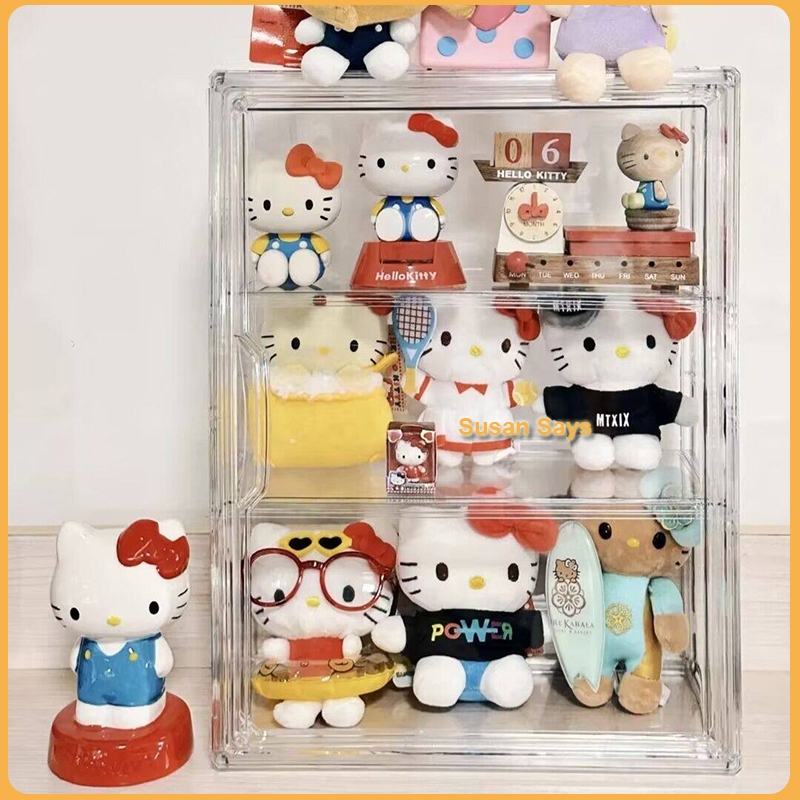 THE MONSTERS × Sanrio อะคริลิคโปร่งใส กล่องเก็บของ รูปที่ 8