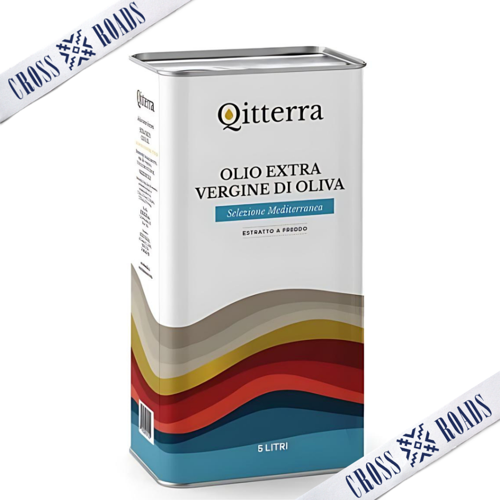 BONO Qitterra Extra Virgin Olive Oil 5L(Italy) โบโน่ คิทเทอร์รา น้ำมันมะกอกเอ๊กซ์ตร้าเวอจิ้น 5L