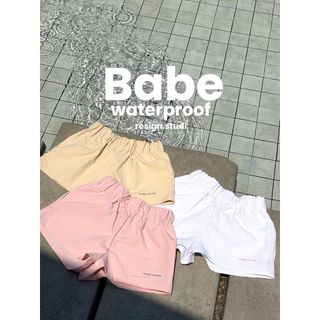 resign.studio - กางเกงผ้าร่มหนากันน้ำ- Babe short pants