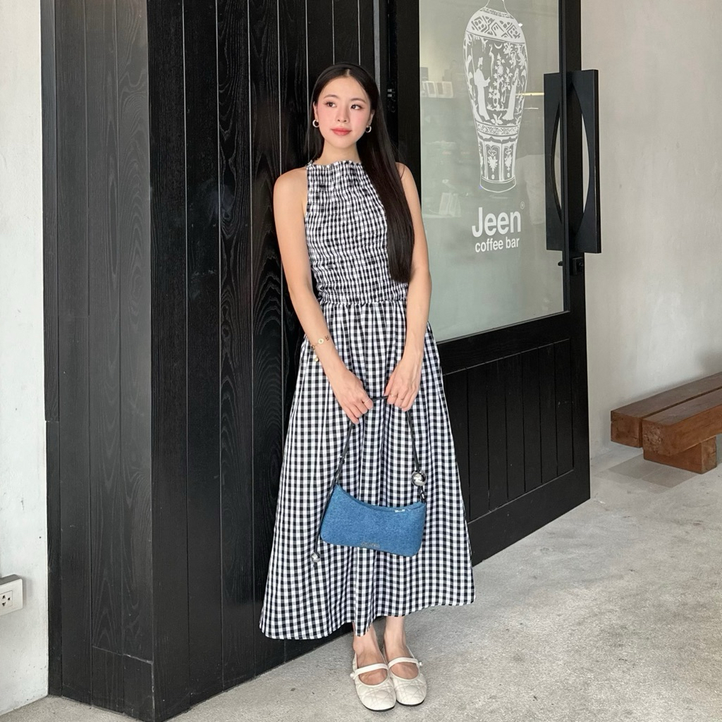 ส่งต่อ 3pcs.basket Sunshine dress เดรสยาว