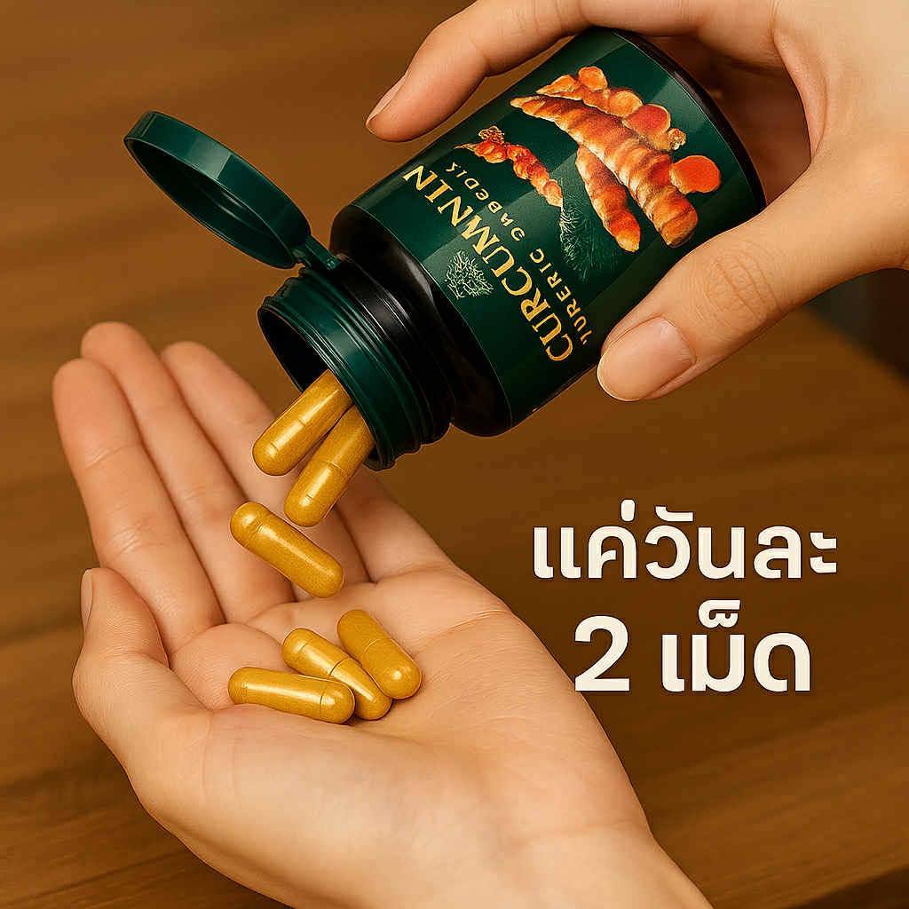 ขมิ้นชันแท้ 100%จากชุมชนเขาวงสู่ผู้บริโภคอย่างแท้จริง