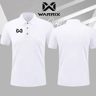 🛒WARRIX เสื้อโปโลสีดํา Warrix รุ่น PIQUE เสื้อโปโลแขนสั้นวอริกซ์ WARRIX polo size S-3XL