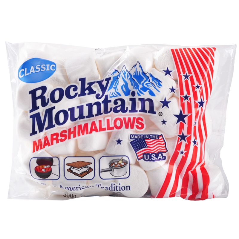 Marhmallow Set 24 ห่อ Rocky Mountain Marshmallows Original ขนมมาร์ชเมลโลว์ 150 กรัม