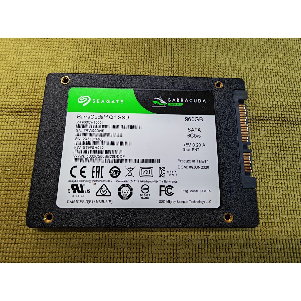 SEAGATE BARRACUDA Q1 (ZA960CV1A001) 960 GB SSD