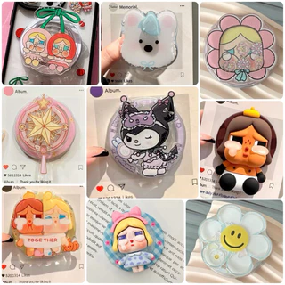 (ส่งทันที!) Supercase | Magnatic Cartoon Griptok Popsocket ขาตั้งมือถือ แม่เหล็ก คิตตี้ คุโรมิ
